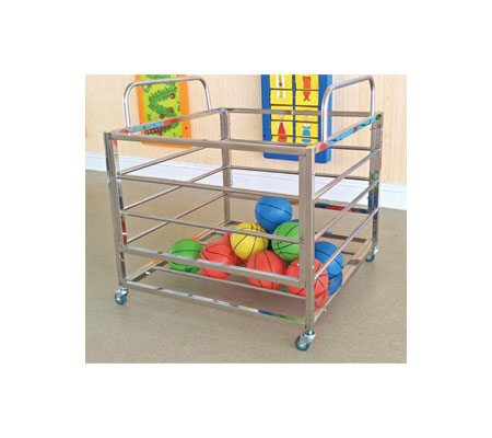 不銹鋼移動(dòng)無(wú)蓋球框