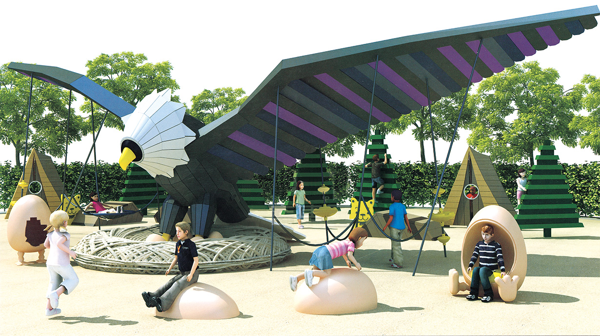 HK-2801-雄鷹展翅