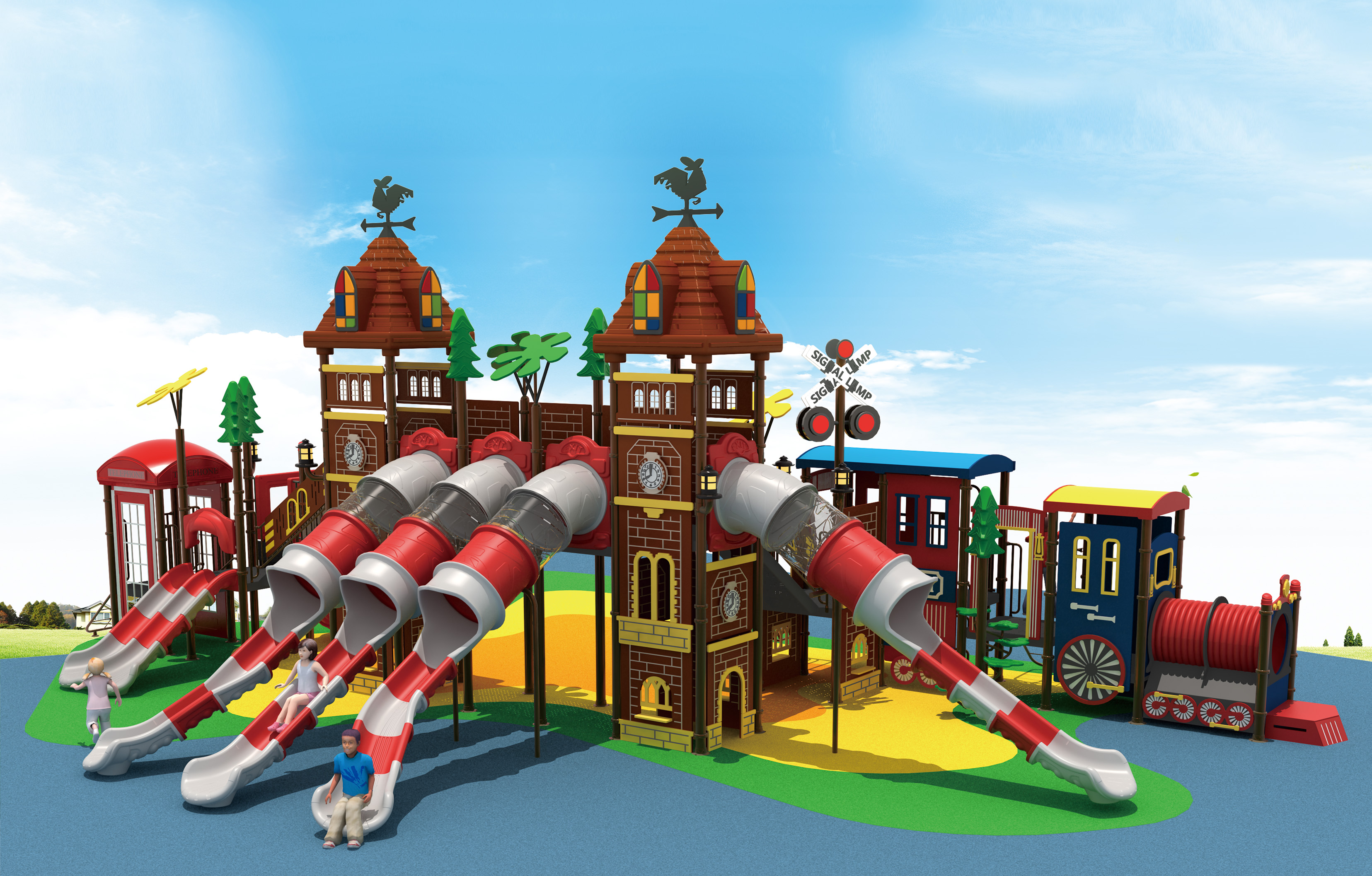 HJ-9801-歐式小城堡