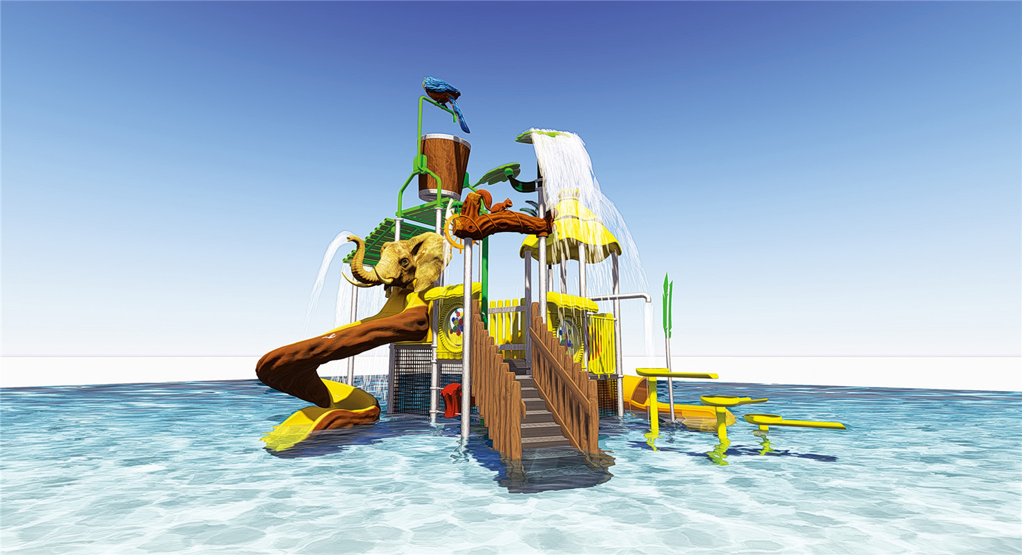 HJ-13501-兒童戲水滑梯