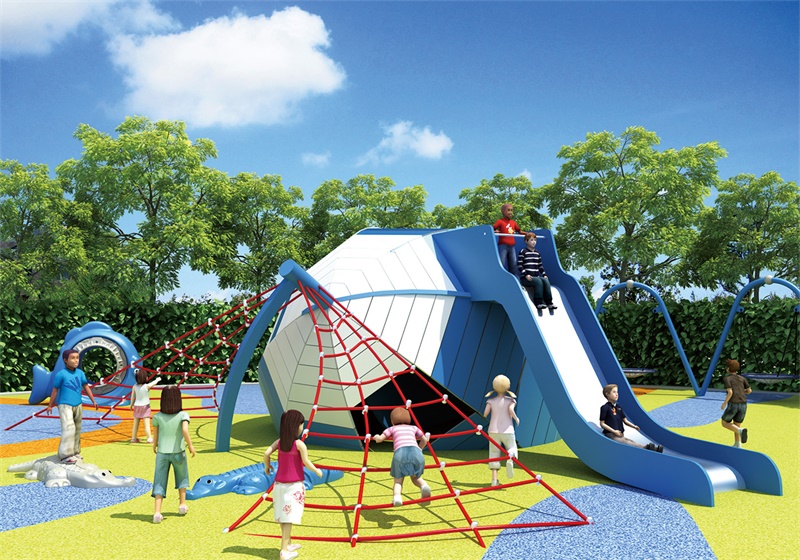 地產商場類戶外組合滑梯的全方位講解